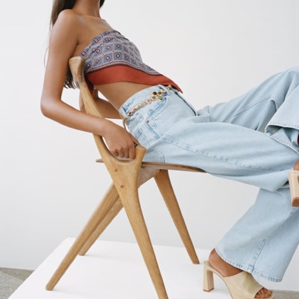 NWOT Z1975 HI-RISE WIDE LEG JEANS
